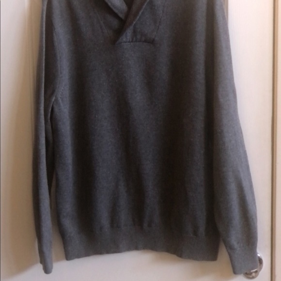 Nautical Men’s Gray Sweater, Size L - Picture 2 of 7